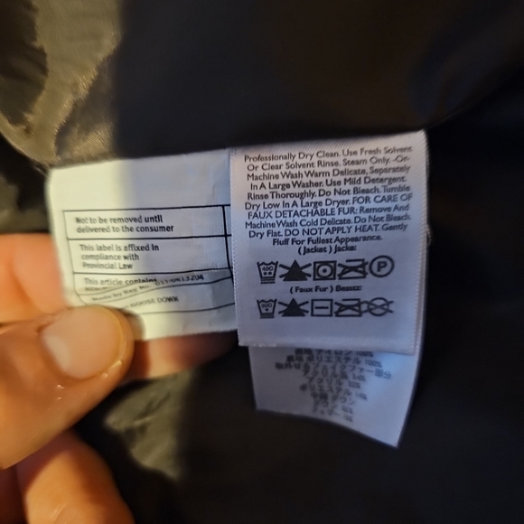 Eddie Bauer Puffer Jacket Womens Petite  Large Brown Long Down Nylon Parka - Picture 3 of 10